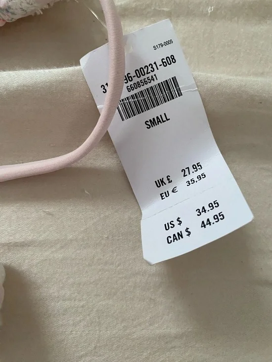 Light pink patchwork bikini - Picture 3 of 4